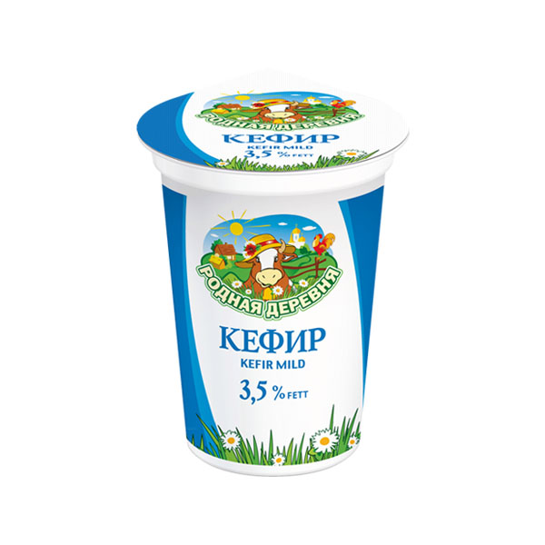 Rodnaja Derewnja Kefir 3,5% Fett 500ml