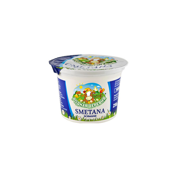 Rodnaja Derewnja Smetana  250g 20%